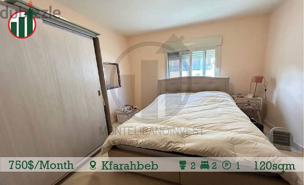 Furnished Apartment for rent in Kfarahbeb! 3