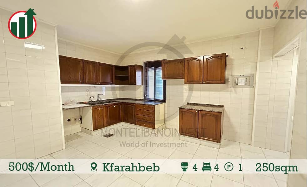 Apartment for rent in Kfarahbeb! 7