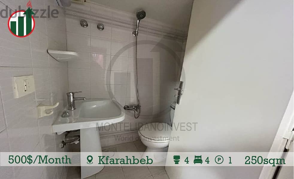 Apartment for rent in Kfarahbeb! 8