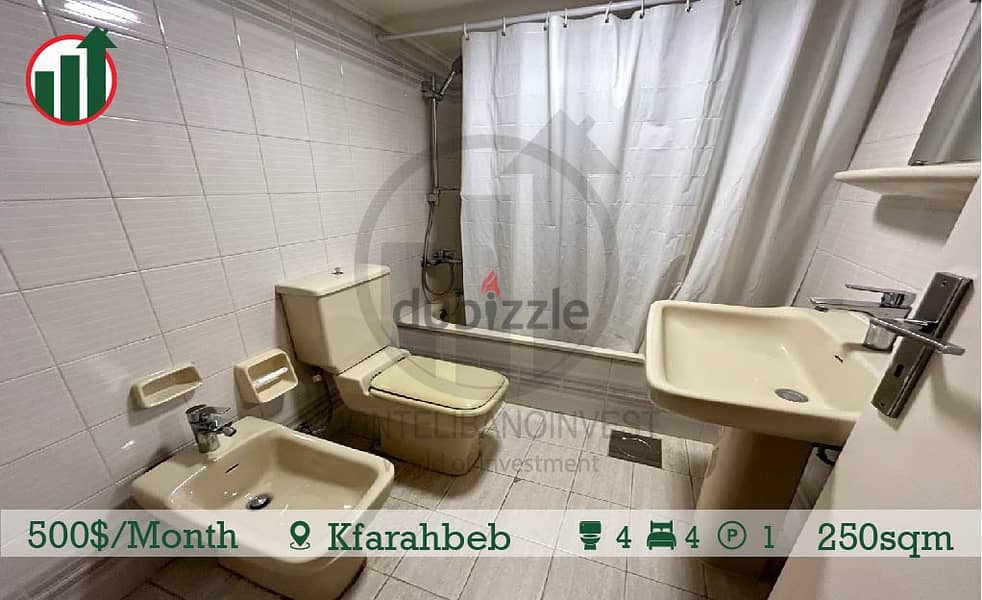 Apartment for rent in Kfarahbeb! 10