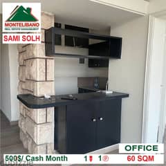 500$!! Office for rent located in Badaro - Sami El Solh