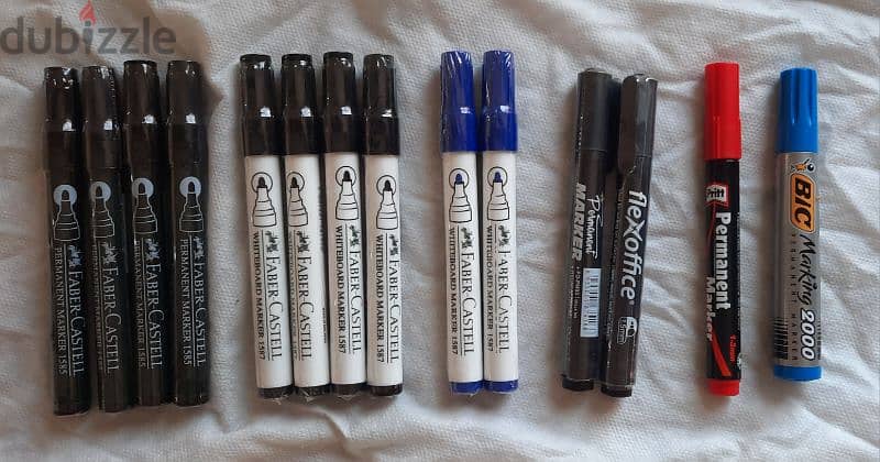 Stationary pens pencils marker scotch sticky notes. All for $500 2
