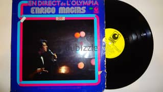 Enrico Macias en direct de L olympia album vinyl