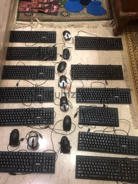 FOR SALE OREXCHANGE  :Keyboards + mouses + screens + mousepads 5