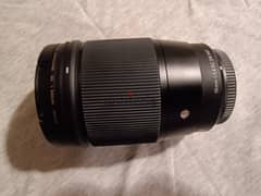 Sigma prime lens 1.4 16mm like new