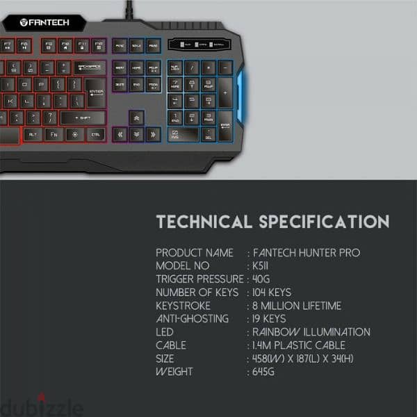 GAMING KEYBOARD 6