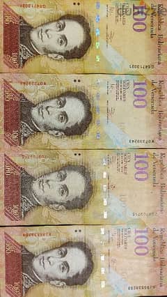 Venezuela bank note 0