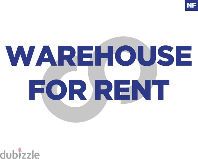 WAREHOUSE FOR RENT IN NEW SEHAYLEH ! REF#NF00698 ! 0