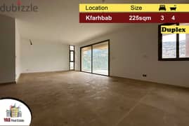 Kfarhbab 225m2 | Duplex | Partial View | Prime Location | KA IV | 0