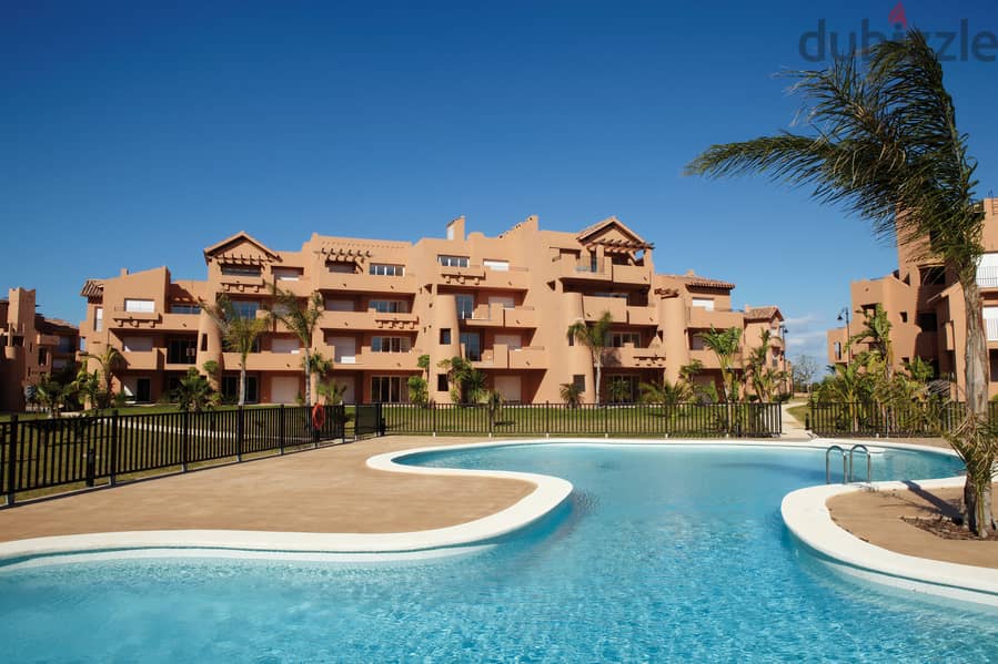 Spain furnished apartments between sea & golf in a gated resort Ref#8 2