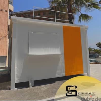 kiosk prefabricated house all size - بيوت جاهزة SPECIAL PRICE