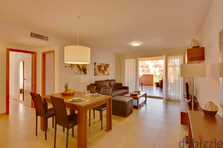 spain furnished apartments between sea & golf in a gated resort Ref#9 15