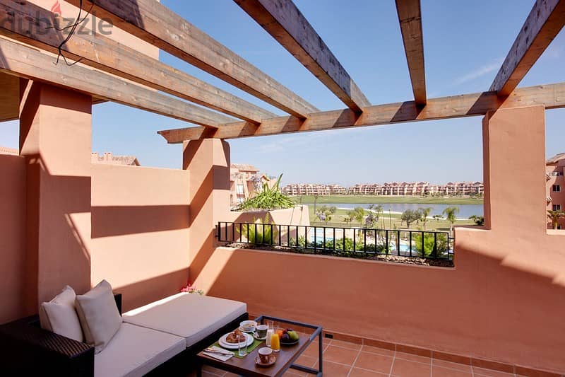 Spain furnished apartments between sea & golf in a gated resort Ref#10 12