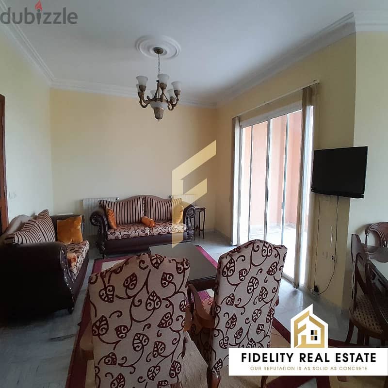 Furnished apartment for rent in Aley WB11 1