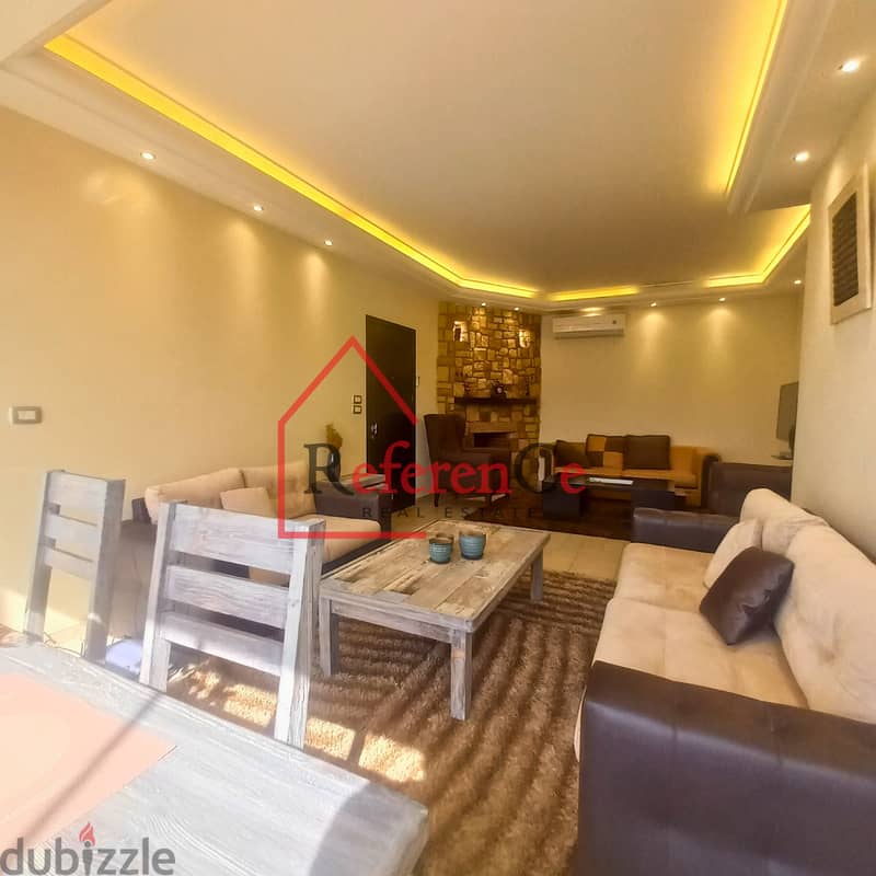 Furnished apartment in Mansourieh شقة مفروشة للبيع في المنصورية 2