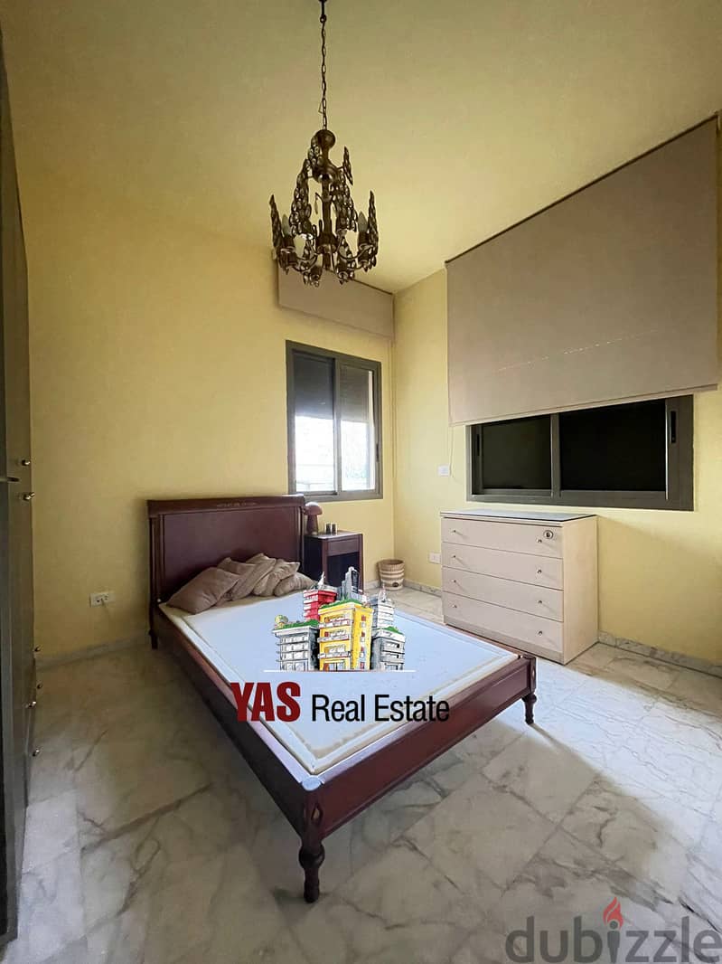 Baabda 250m2 | Calm Area | New Building | Decorated | Equipped | PA | 9