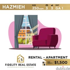 Apartment for rent in Hazmieh GA1 0