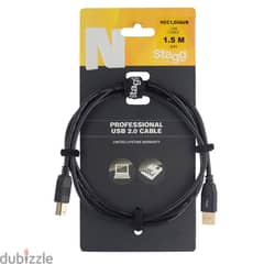 Stagg NCC1,5UAUB 1,5m USB 2.0 Cable 0