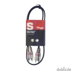 Stagg STC2C 2m Twin Cable