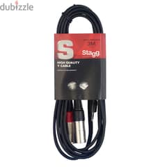Stagg SYC3/MPS2XM 3m Y Cable
