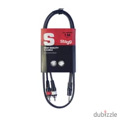 Stagg SYC1/MPS2CM E 1m Y Cable 0
