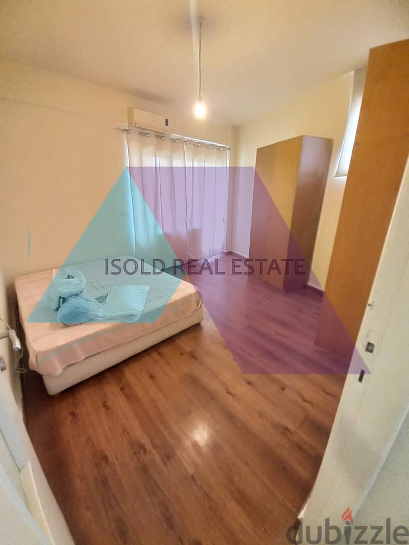 A furnished 150 m2 apartment with a terrace for rent in Achrafieh 10