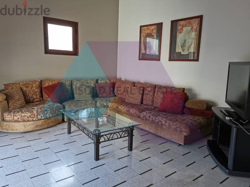 Furnished 230m2 apartment for rent in Achrafieh Sassine,Prime Location 9