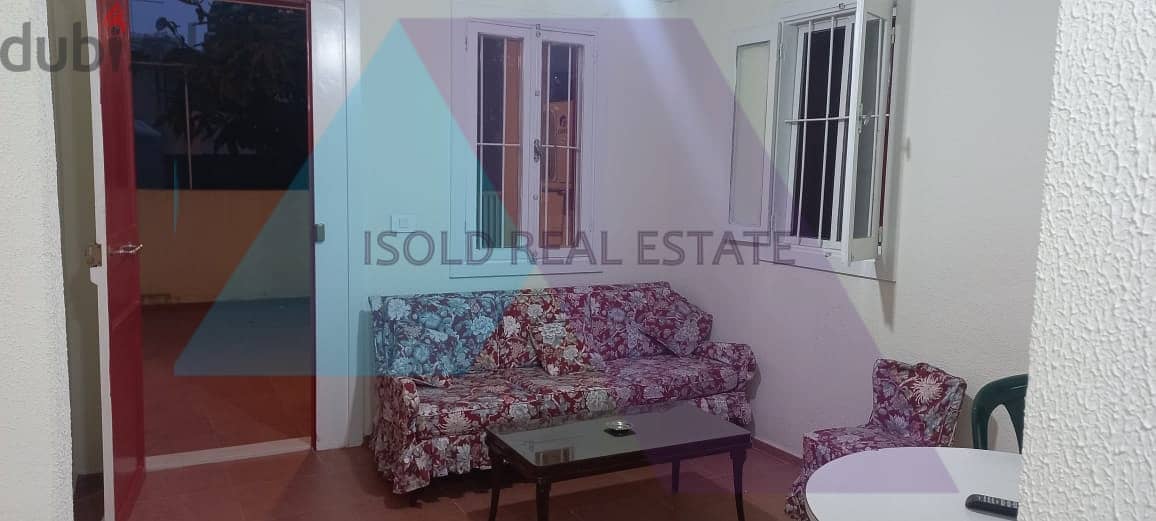 Furnished 130m2 apartment+terrace for rent in Geitawi/Achrafieh 2