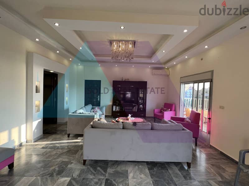 A decorated 168 m2 apartment having an open sea view for sale in Blat 2
