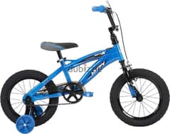 Huffy Bicycle Company Kids Bike, MotoX, 14" Gloss Blue, 14 inch wheel,