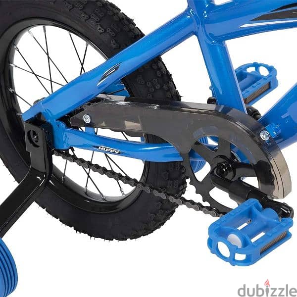 Huffy Bicycle Company Kids Bike, MotoX, 14" Gloss Blue, 14 inch wheel, 2