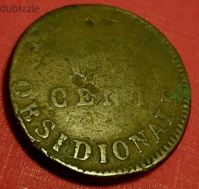 France Napoleon I 1814 Obsidionale D'anvers 10 Cent.