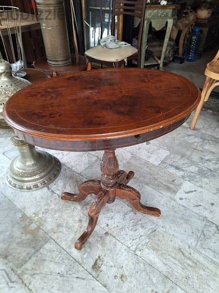 طاولة لعب رائعة جدا انتيك قديم ريجنسي اصلي مميزة جدا table de jeu 1