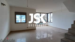 L14586-Spacious Duplex With Nice View for Rent In Antelias