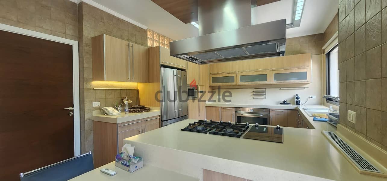 L14587-Apartment With Garden for Sale In Yarzeh Hazmieh 1