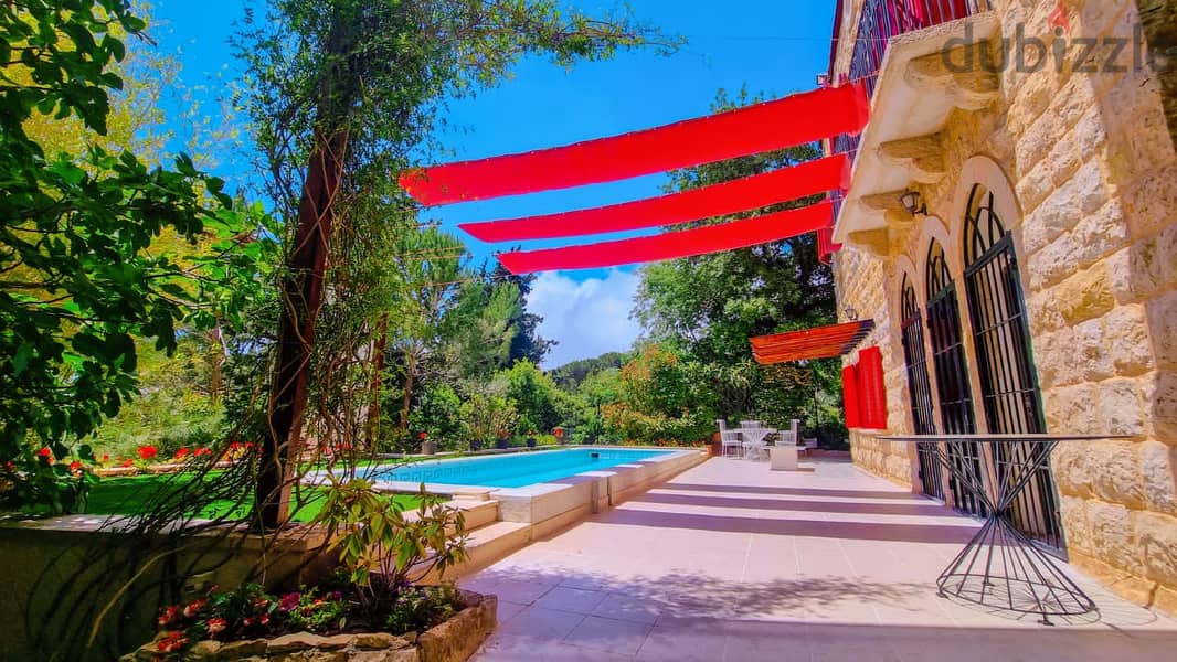 stunning 550 SQM villa nestled in Aley, عاليه! REF#LB101359 7