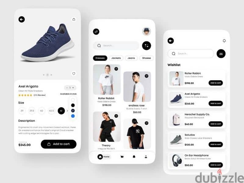 android&ios ecommerce app 1