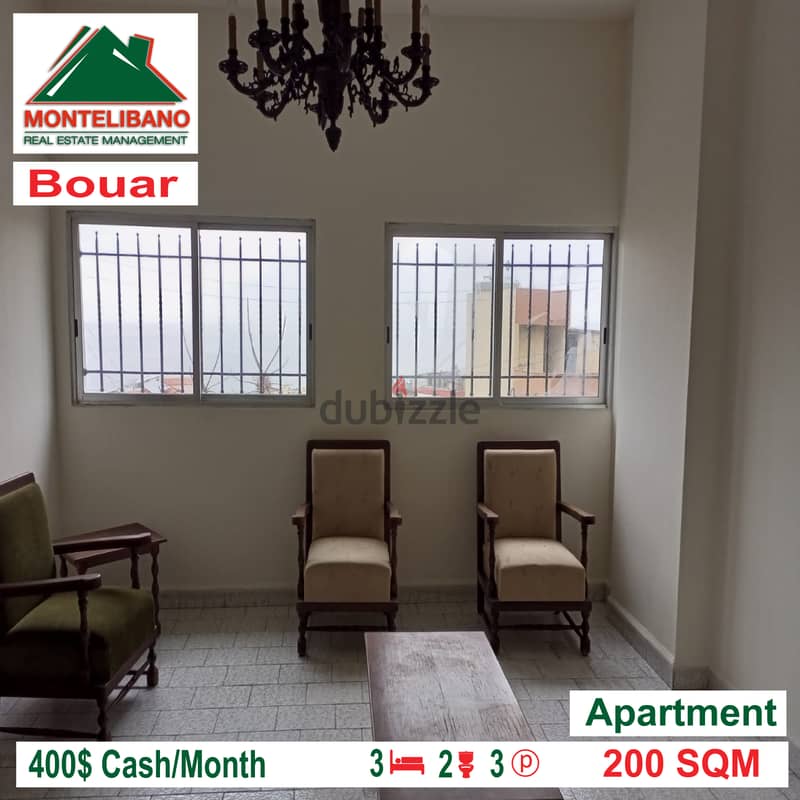 400$!!! Apartment For RENT In BOUAR!!! 1