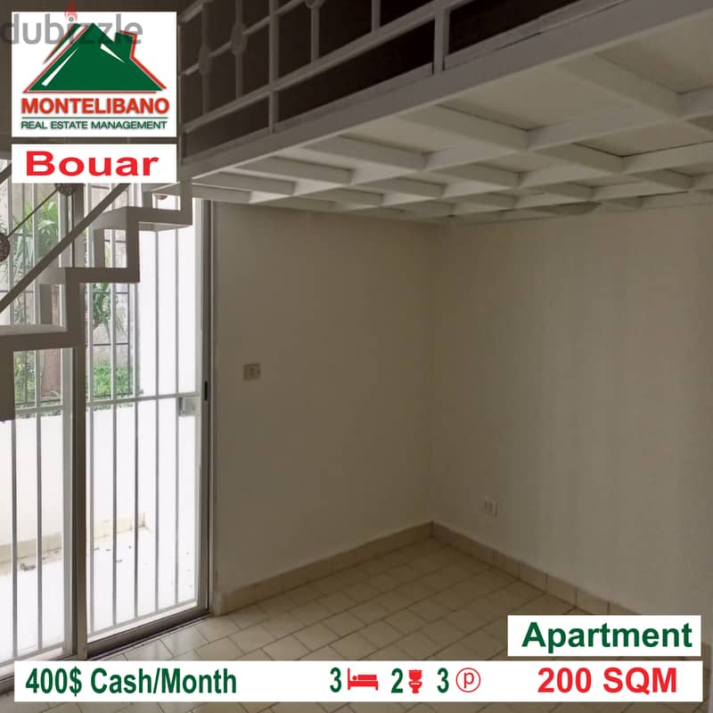 400$!!! Apartment For RENT In BOUAR!!! 2