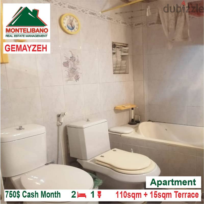 750$!! Apartment for rent located in Gemayze 3