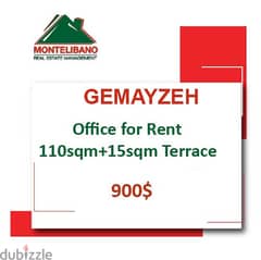 900$!! Office for rent located in Gemayzeh 0