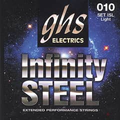 GHS ISL Set Infinity steel extended performance string