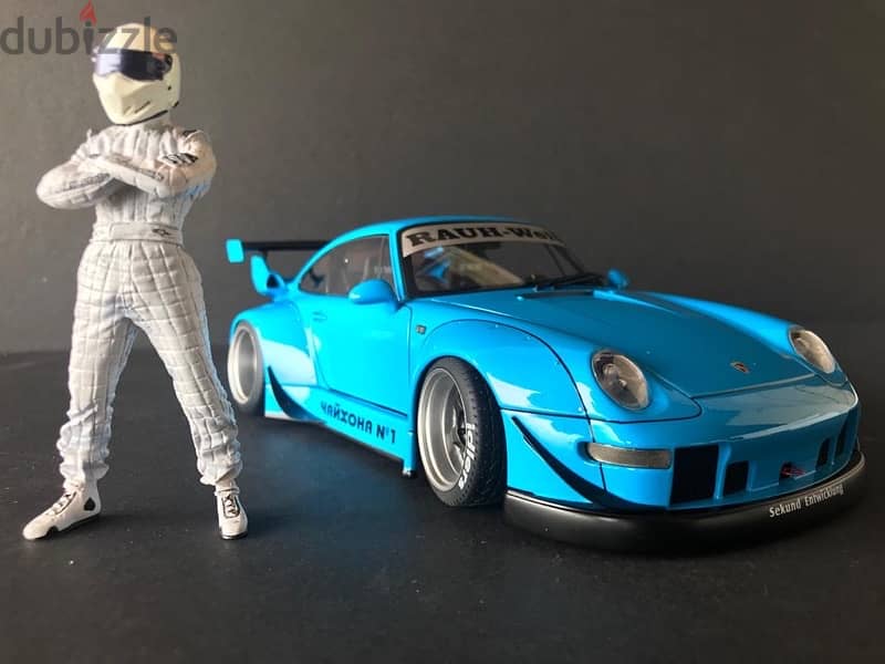 1/18 Scale diecast model car RWB Porsche by Autoart In Box 8