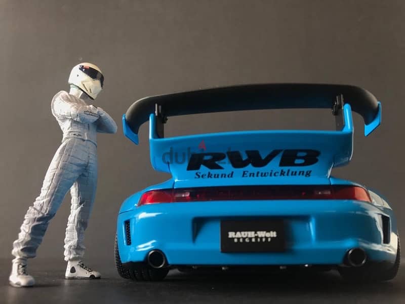 1/18 Scale diecast model car RWB Porsche by Autoart In Box 2