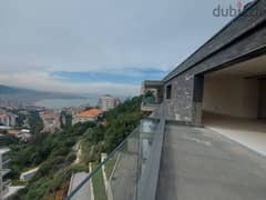 235 SQM Apartment in Adma, Keserwan with Sea and Mountain View
