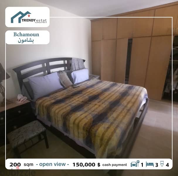 apartment for sale in bchamoun + garden شقة للبيع في بشامون مع حديقة 7