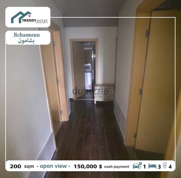 apartment for sale in bchamoun + garden شقة للبيع في بشامون مع حديقة 13