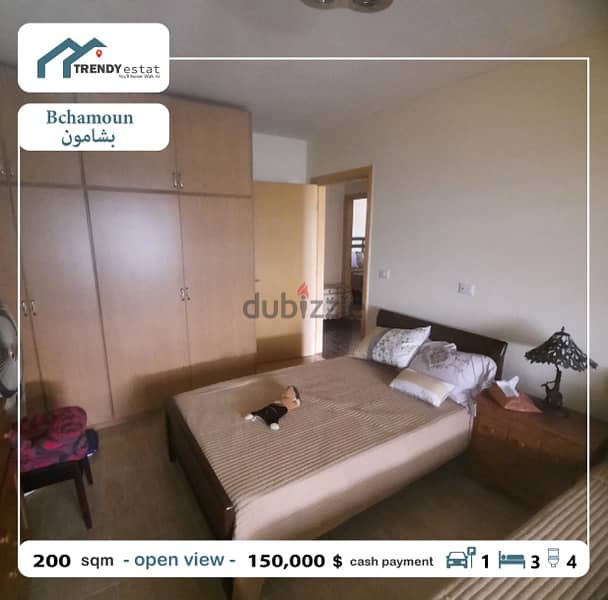 apartment for sale in bchamoun + garden شقة للبيع في بشامون مع حديقة 14