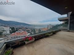 338 SQM Apartment in Adma, Keserwan with Sea and Mountain View