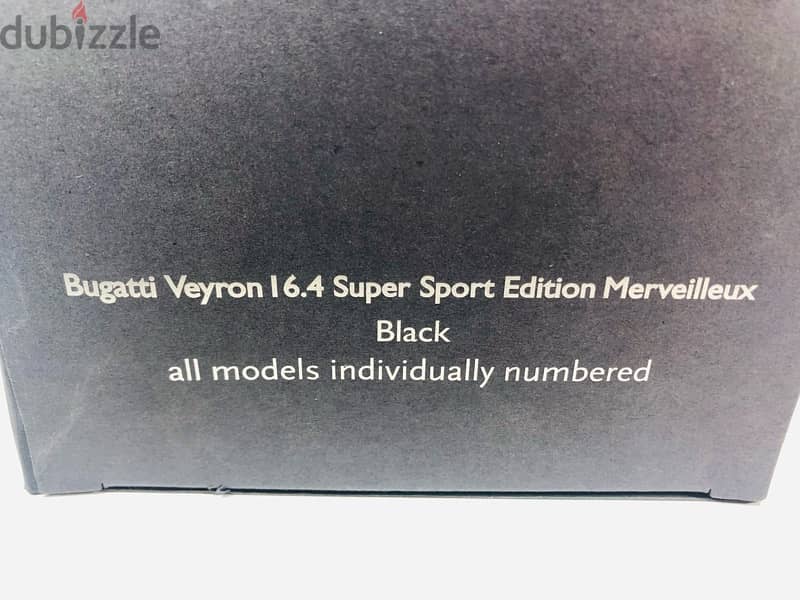 1:18 Scale diecast Bugatti Veyron In Original Box by Autoart 11